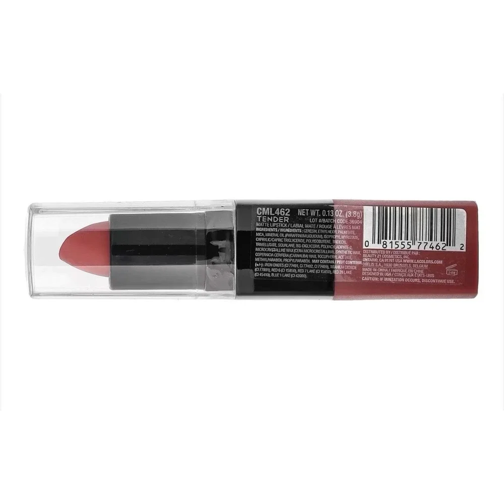 Matte Lipstick, CML462 Tender, 0.13 oz‎ (3.8 g)